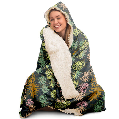 graf camo Hooded Blanket