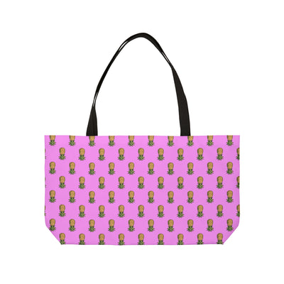 8-BIT Pink Weekender Tote Bag