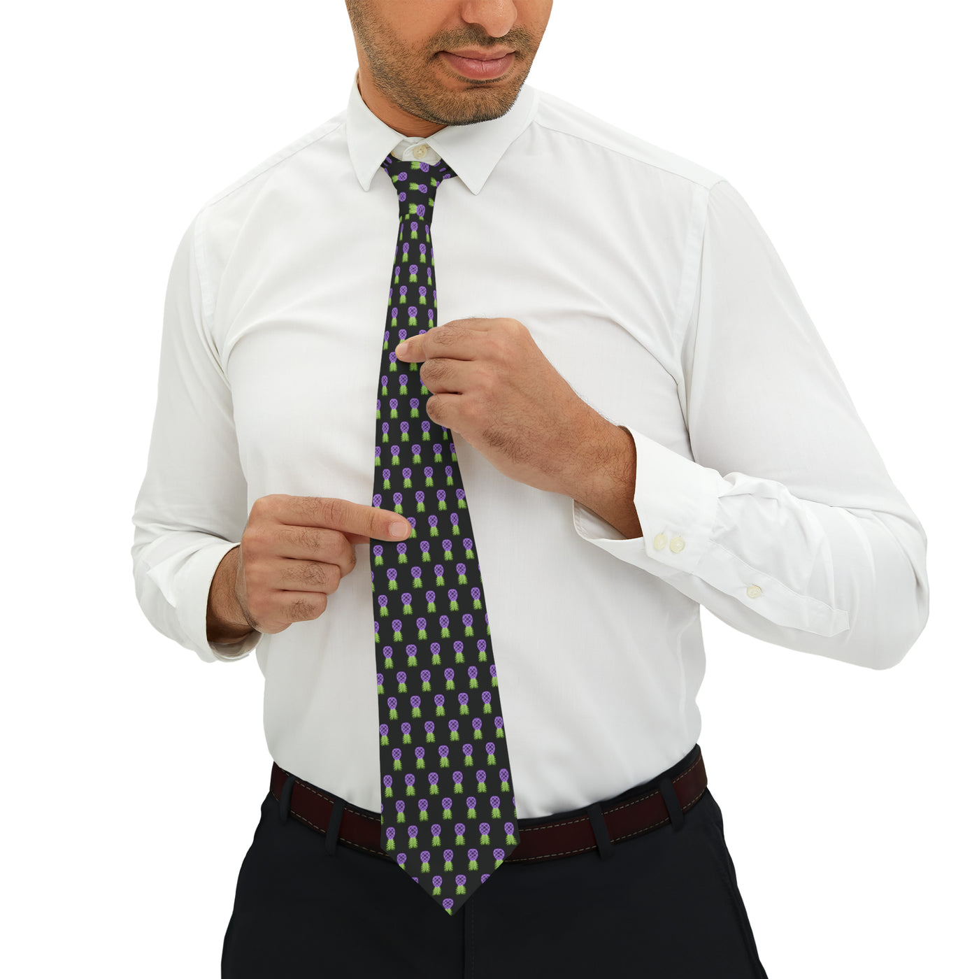 NEON EGGPLANT Necktie