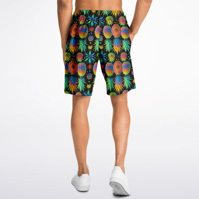 Neon Trip Fashion Long Shorts