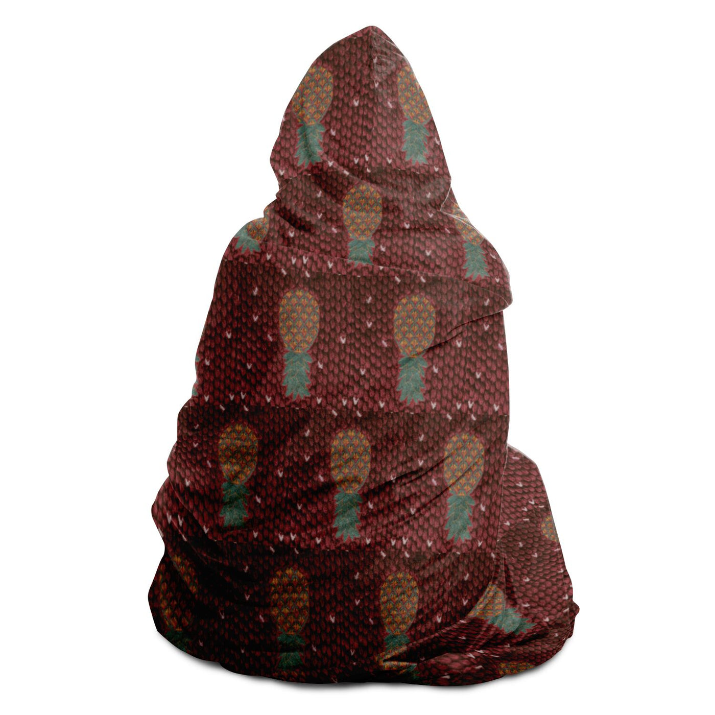 Ugly Sweater Hooded Blanket