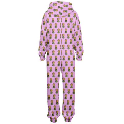 8-BIT pink Fashion Jumpsuit