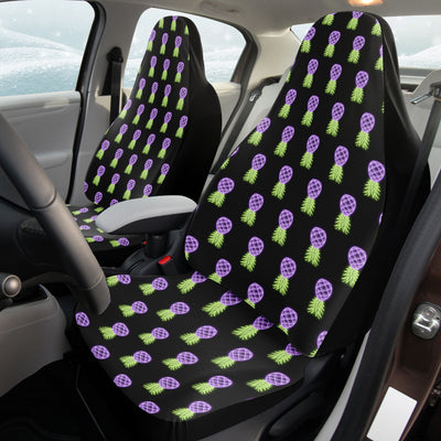 neon eggplant Car Seat Cover