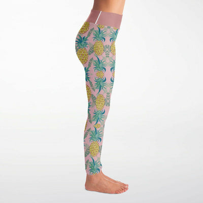 Pineapple Glaze Yoga Leggings -
