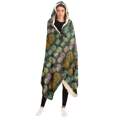 graf camo Hooded Blanket